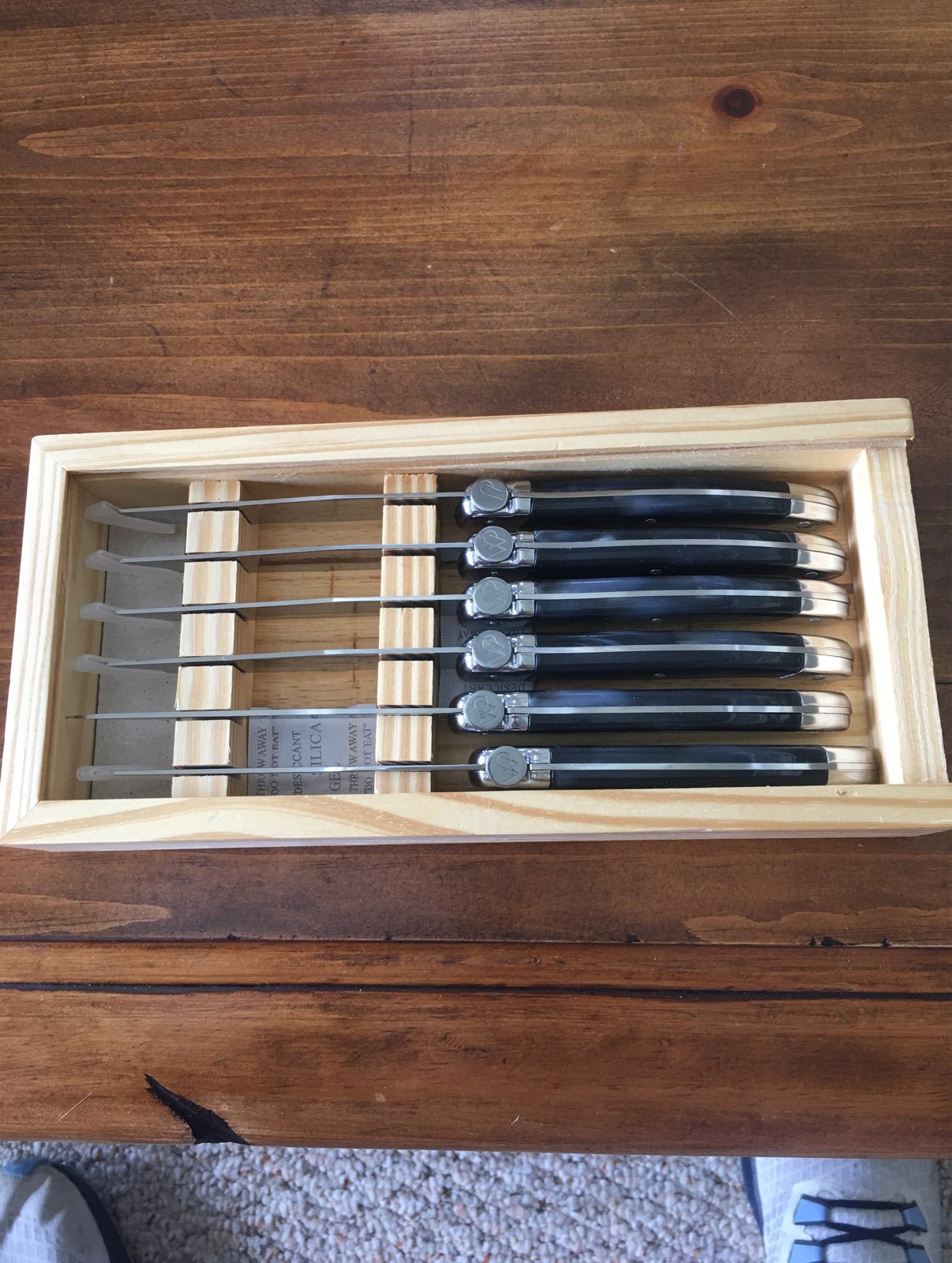 Wolfgang puck cutlery knife set