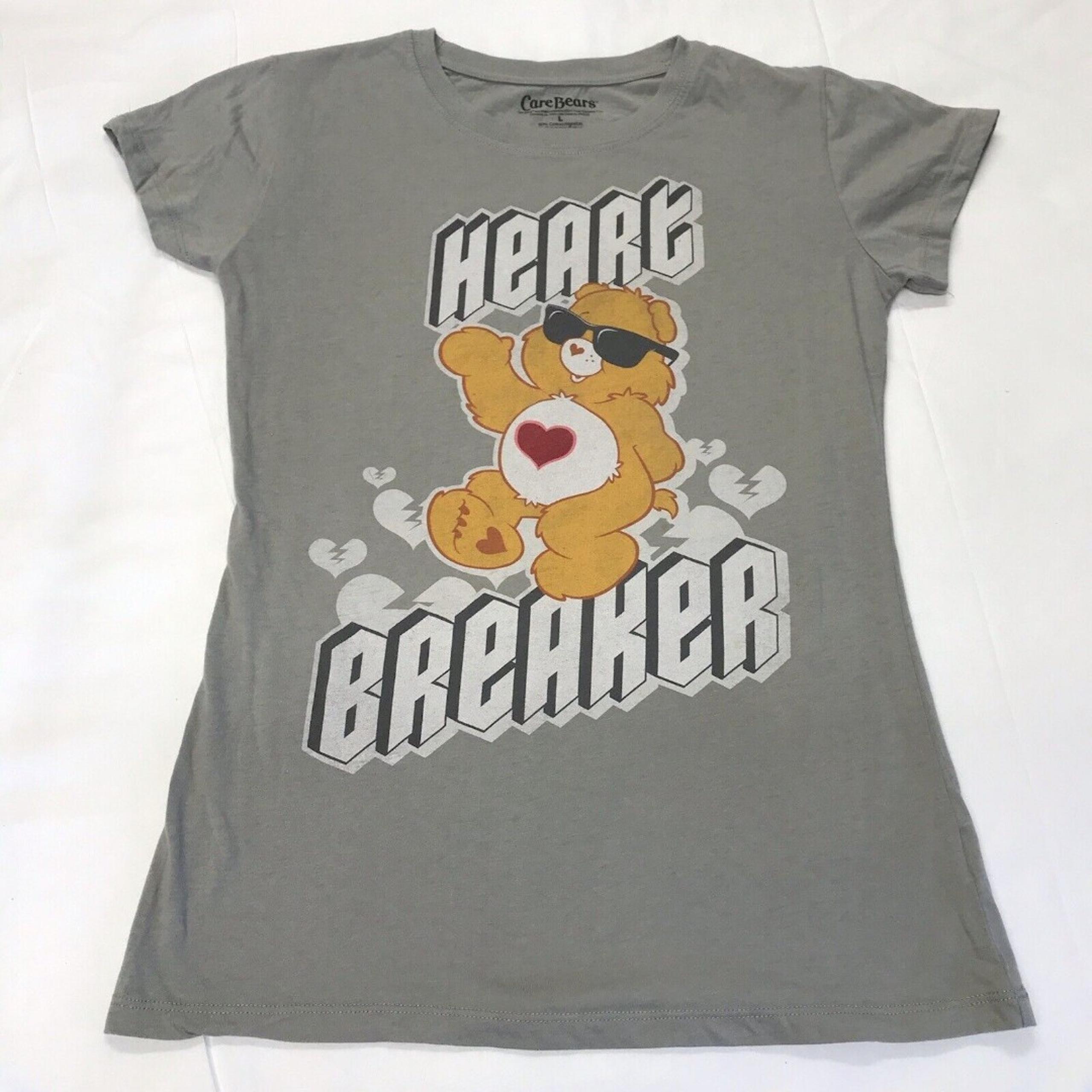 Care Bears Fitted Women Large 2011 Shirt Tenderheart Heart Breaker Retro Kidcore