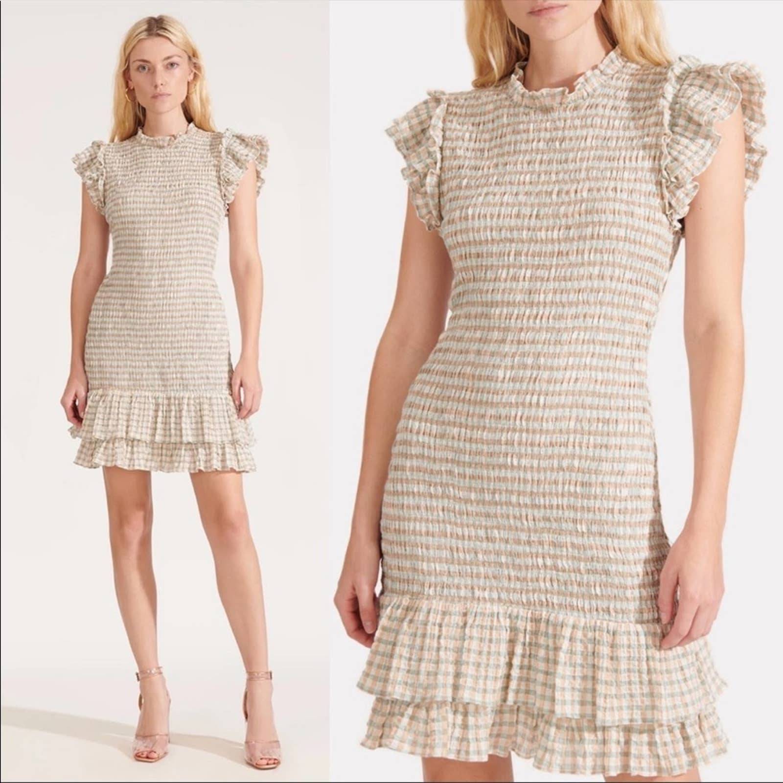 NEW Veronica Beard Dress Smocked 495