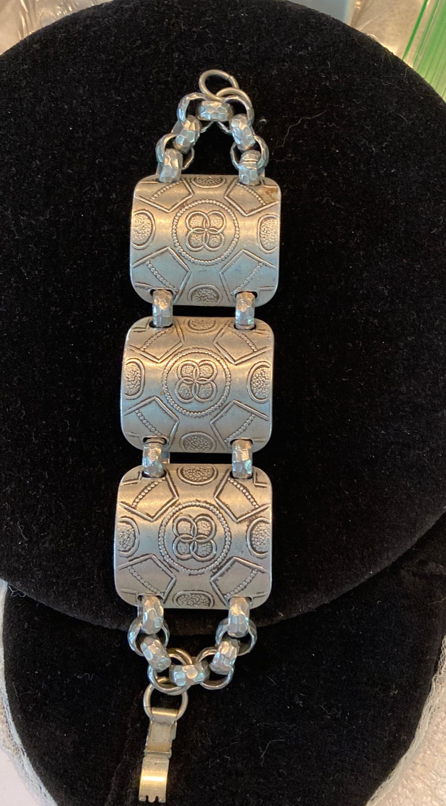 Vintage Aluminum Bracelet