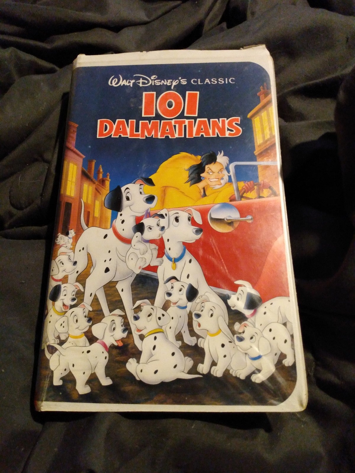 Walt Disney 101 Dalmatians VCR collectible in great condition Walt Disney Black