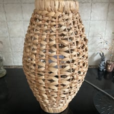 Natural Rattan table lamp