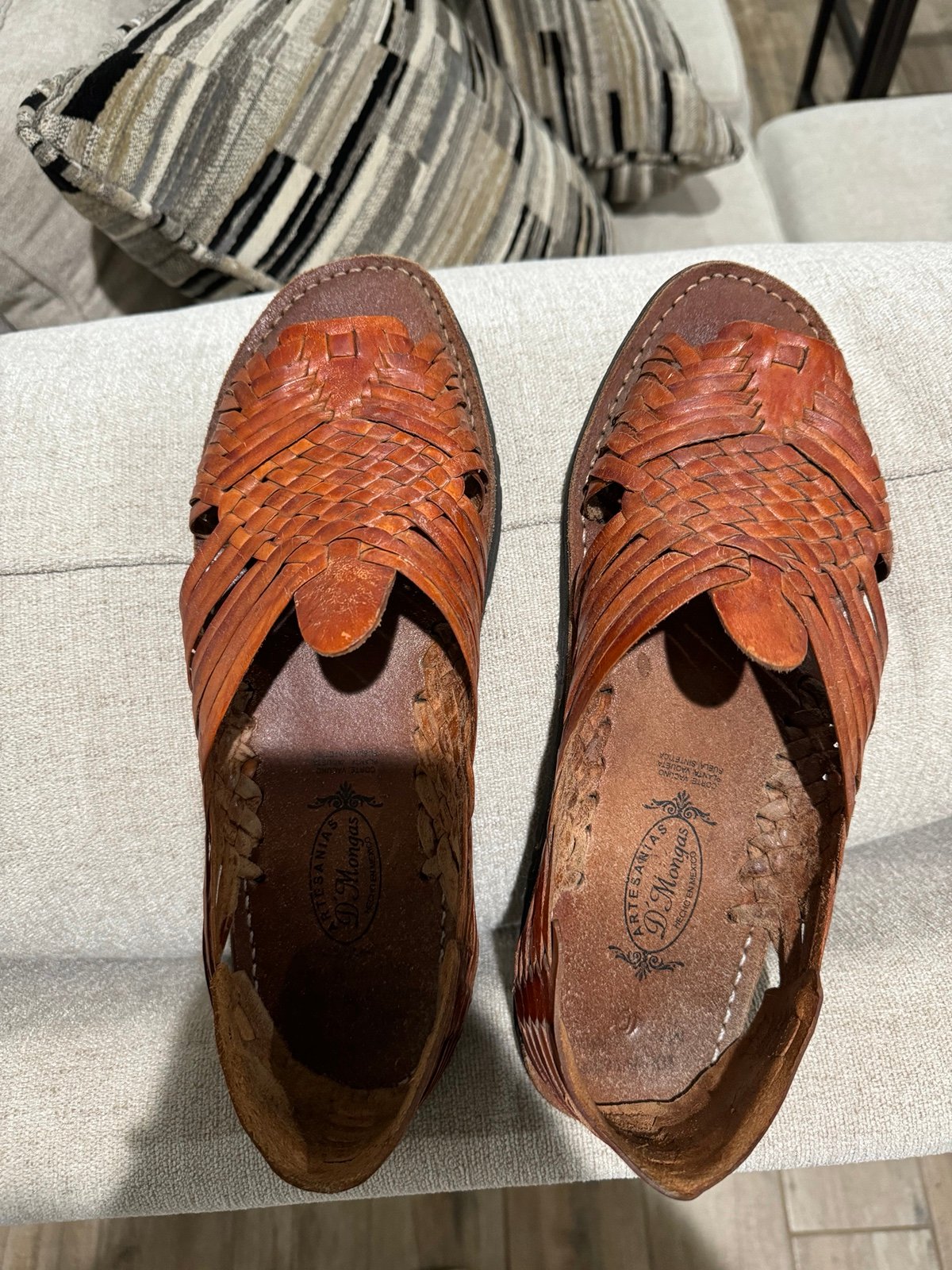 3 Pairs of Mexican style shoes 10.5 US Men
