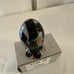 Fenton Glass Black Egg Hand Painted Signed LE #1556/3000 Exotic Koi Fish Motif