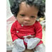 Reborn Baby Black Girl African American Realistic Newborn Girl Doll 20 Inch
