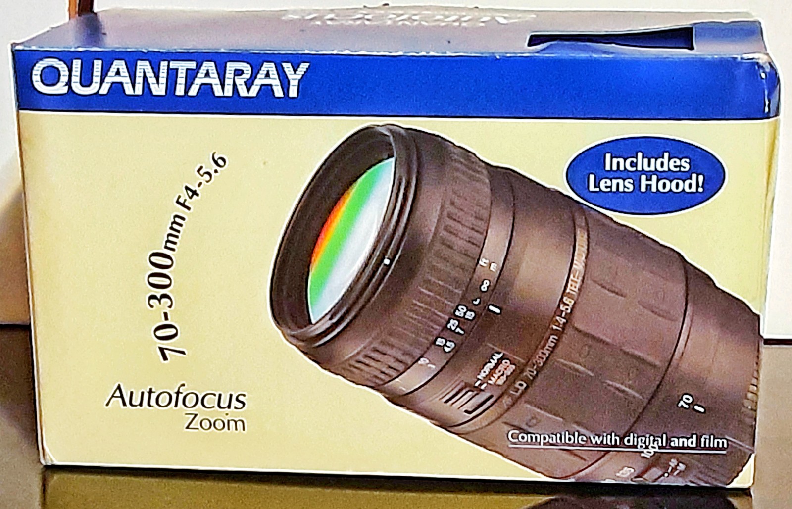 MIB Quantaray auto focus zoom lens 70-300 mm for Sony Minolta AF cameras