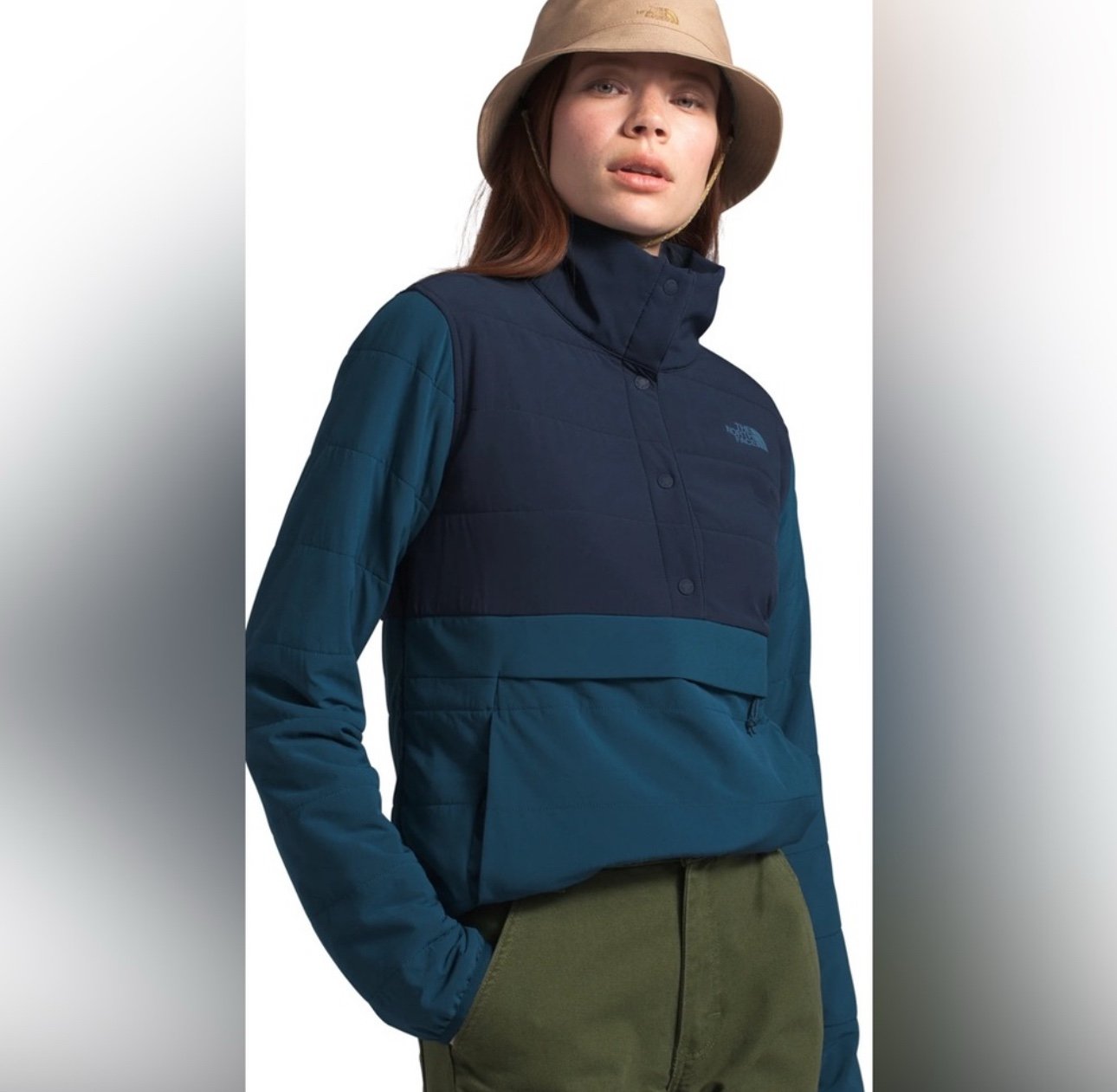 The North Face Women XS mountain sweater jacket anorak Two