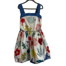 Mini Boden Sea Life Dress (7-8)