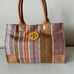 NWOT Tory Burch Women's Yellow Ella Printed Tote