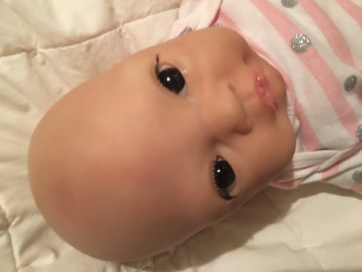 Reborn baby olive