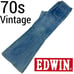 70s EDWIN Patchwork Bell Bottom Flare Remake Denim Jeans