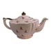 Vintage Sadler Pale Pink Chintz Teapot Roses #2353 Gold Trim - Made in England