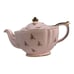 Vintage Sadler Pale Pink Chintz Teapot Roses #2353 Gold Trim - Made in England