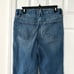 Good American Good Legs Flare Denim Jeans Twisted Front Slit Indigo029 8/29