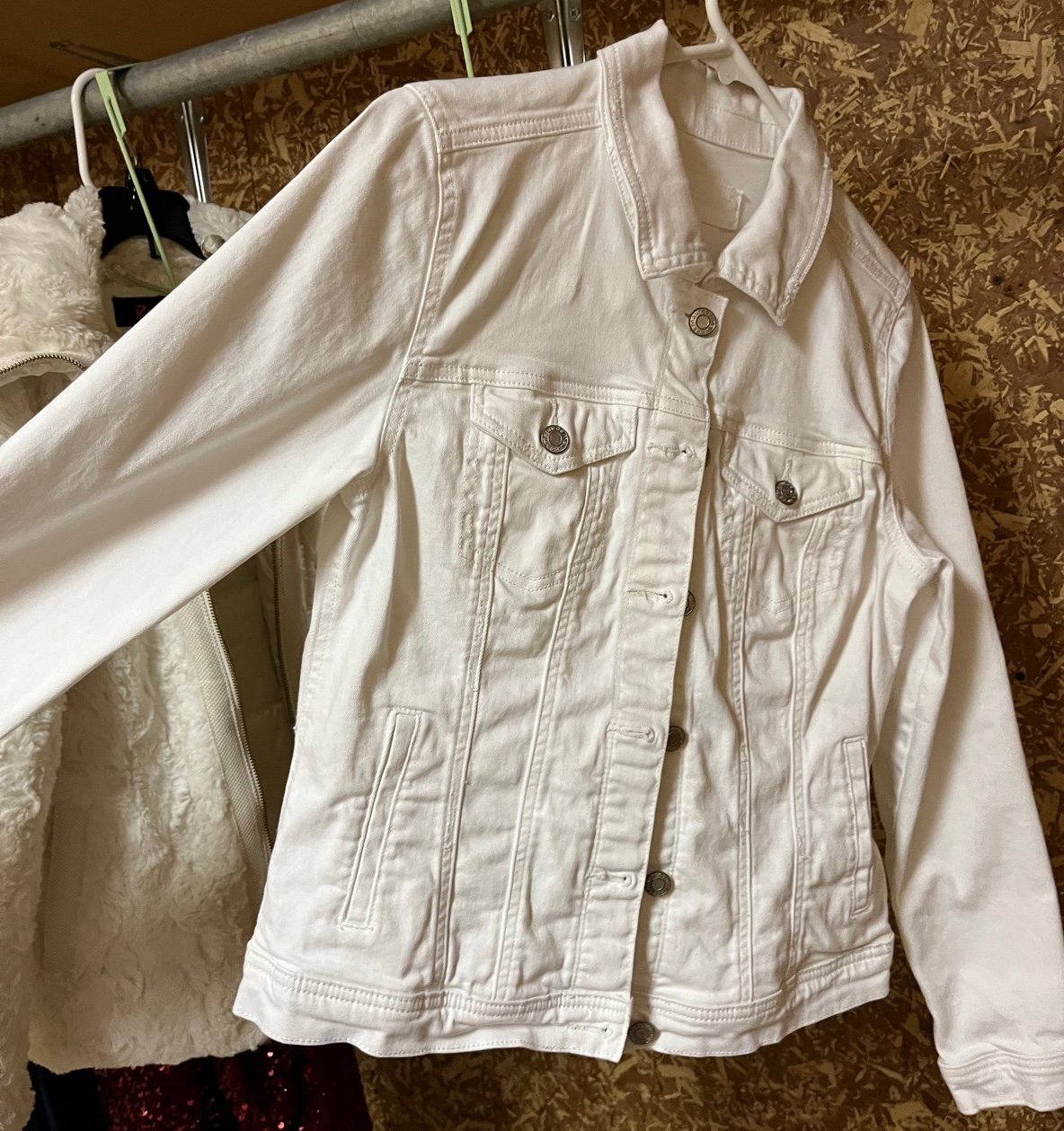 Maurices White Jean Jackets Mercari