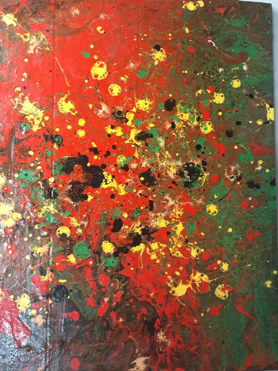 Acrylic painting on canvas