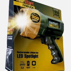 Everstart maxx 900 lumen led rechargeable spot light