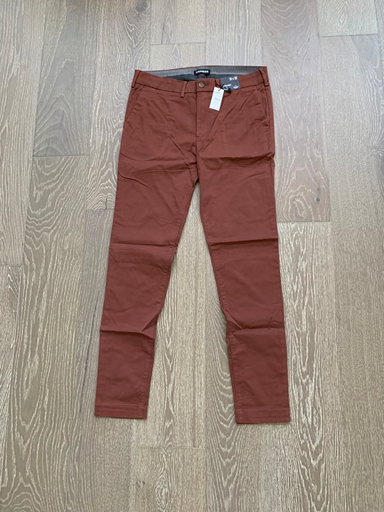 Express Super skinny temp control hyper stretch chinos
