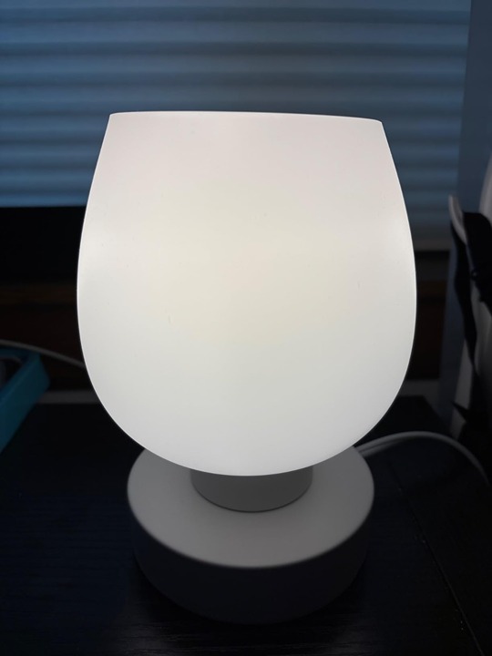 Modern Small Lamp for Bedroom Living Room Nightstand, Desk lamp