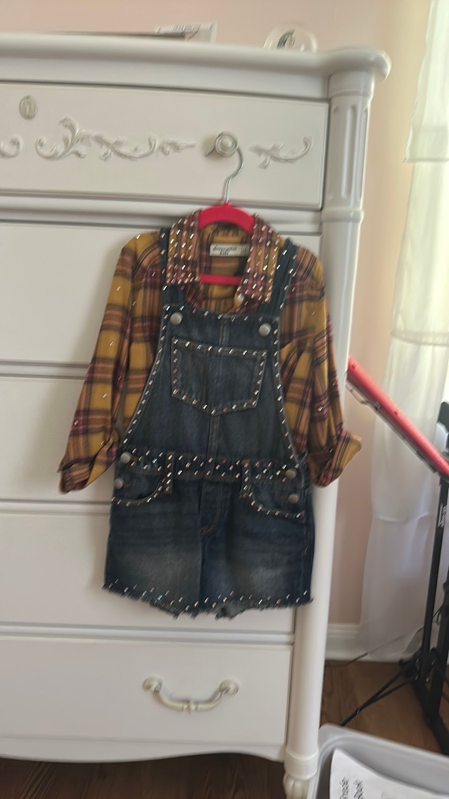 Girls dance costume