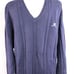 John Ashford Golf ~ Pullover Men Sz XL Blue V-Neck Knit Long Sleeve Sweater Vtg