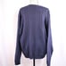 John Ashford Golf ~ Pullover Men Sz XL Blue V-Neck Knit Long Sleeve Sweater Vtg