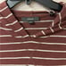 Vince Men's Size XL Striped Pullover Hoodie 100% Cotton NWT Burgundy