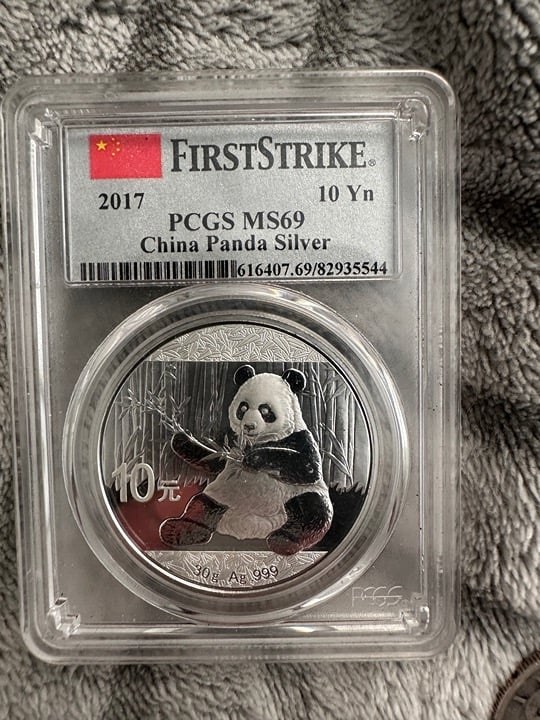 2017 China Silver Panda