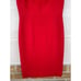 Lourdes Chávez red sheath dress size 10