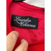 Lourdes Chávez red sheath dress size 10