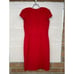 Lourdes Chávez red sheath dress size 10