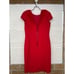 Lourdes Chávez red sheath dress size 10