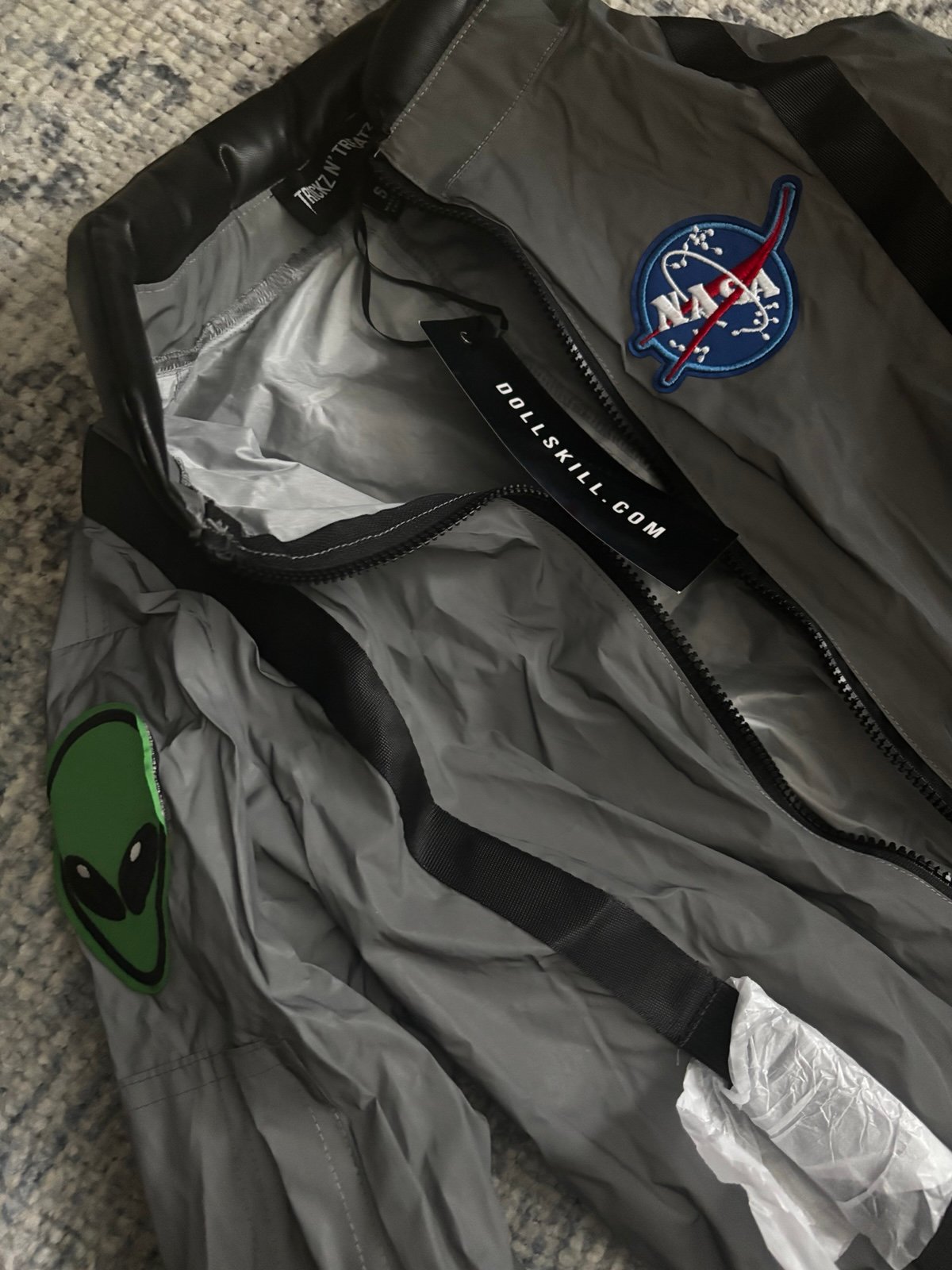 Reflective Dolls Kill Astronaut Costume