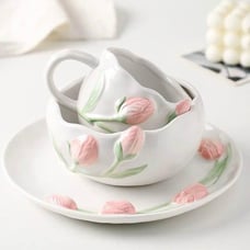 Gorgeous 3D Tulip Dining Set