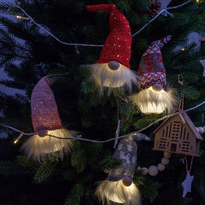 Christmas Ornaments Christmas Gnome Santa Navidad Xmas