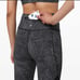 Lululemon Speed Wunder Tight *Asym Free Spirit Ice Grey Black / Black 8
