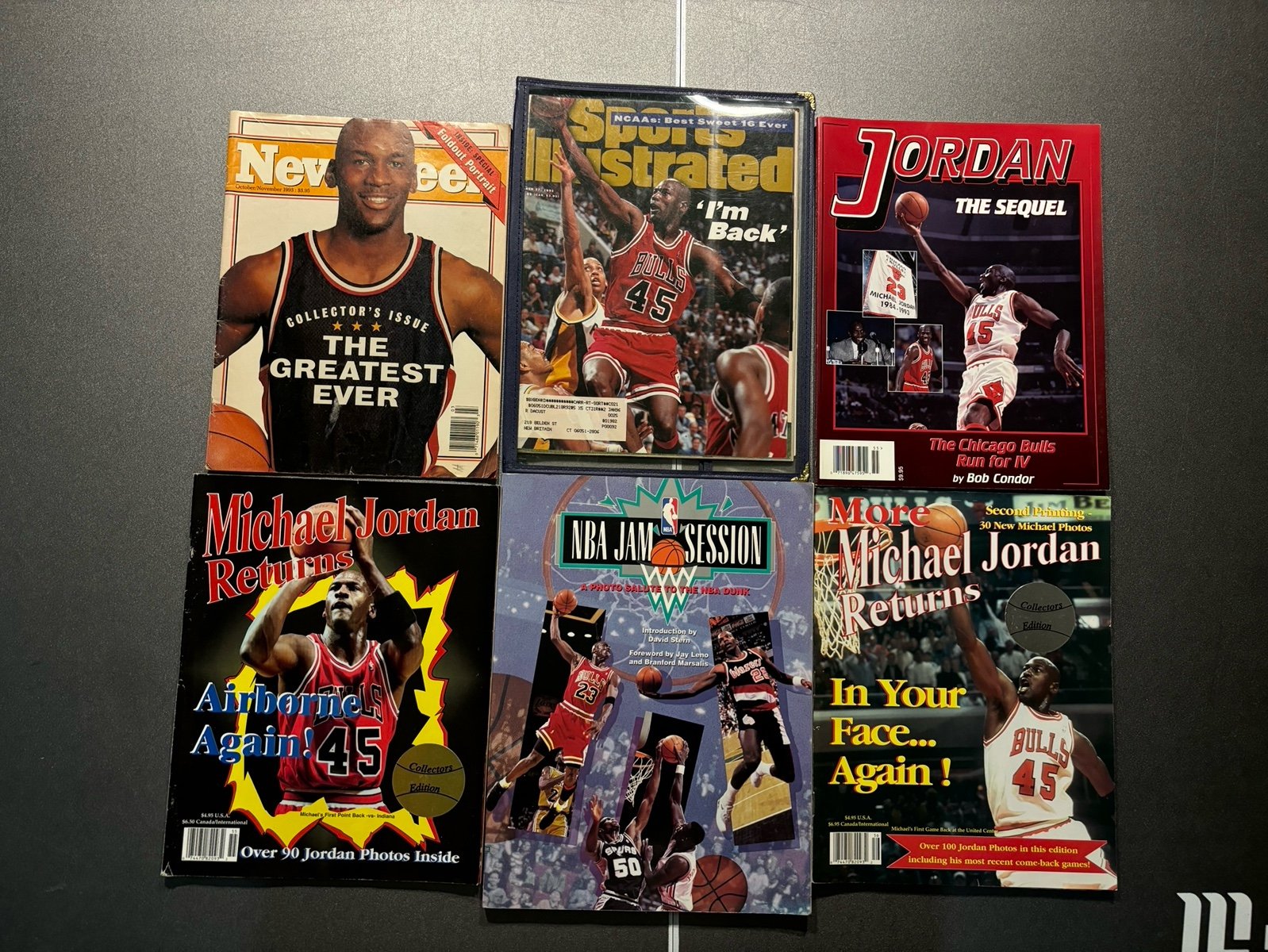 Michael Jordan Magazine Collection - Sports Illustrated - #45 Return Era