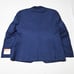 NEW Egara 48R 42 Blue Extreme Slim Fit Mens Sport Coat Jacket Pants Vest Suit