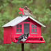 Perky-Pet 338 Squirrel-Be-Gone II Country House Bird Feeder with Weathervane, 8