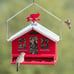 Perky-Pet 338 Squirrel-Be-Gone II Country House Bird Feeder with Weathervane, 8