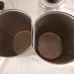 Kromex Aluminum Canisters Set of 4 Coffee Tea Sugar Flour MCM Retro