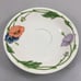 Villeroy & Boch Amapola Set of 4 Porcelain Cups Saucer Blue Orange Poppy