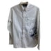 Vtg. RALPH LAUREN Pin Striped No 67 Bleecker Athletic Assn Custom Fit Oxford