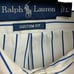 Vtg. RALPH LAUREN Pin Striped No 67 Bleecker Athletic Assn Custom Fit Oxford