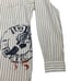 Vtg. RALPH LAUREN Pin Striped No 67 Bleecker Athletic Assn Custom Fit Oxford