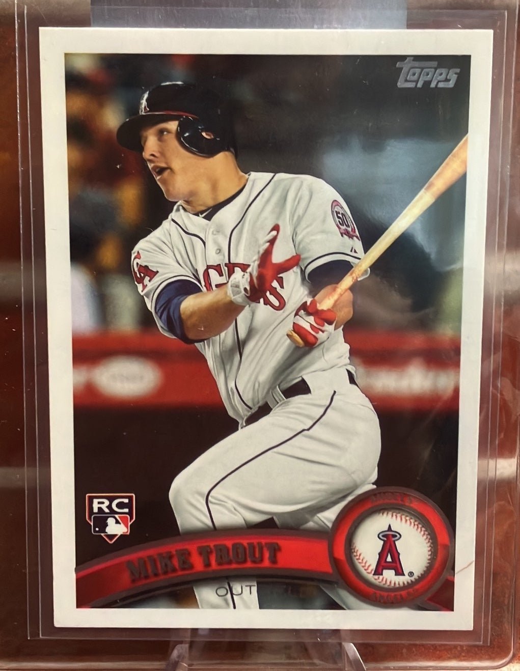 Topps 2011 Update Mike Trout Rookie Card US175.