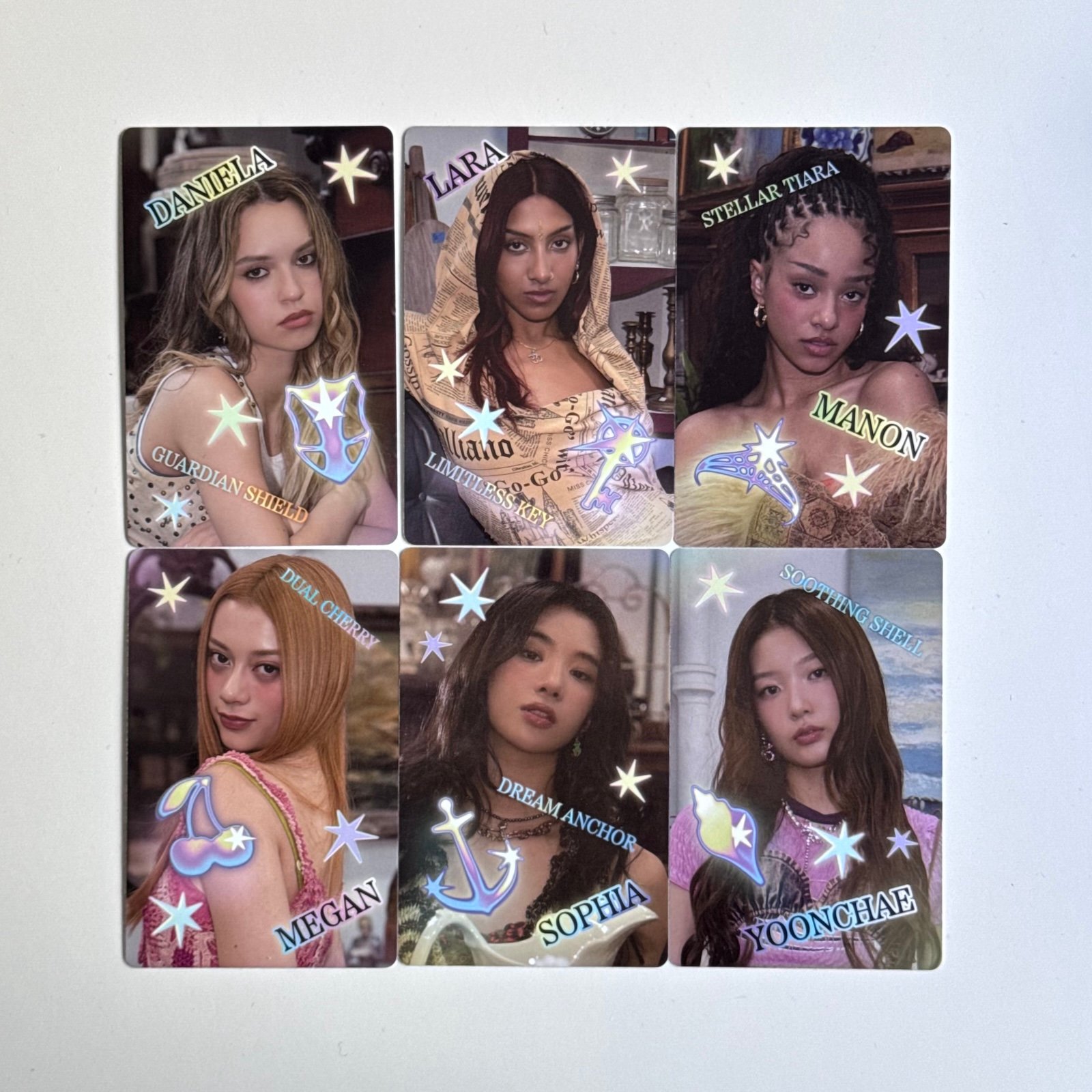 Katseye ot6 SIS Vinyl Photocard Set