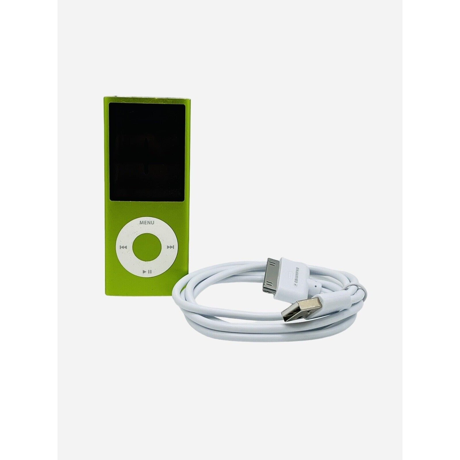 Apple iPod Nano 4th Generation Lime Green 8 GB Memory Tested & Working Music