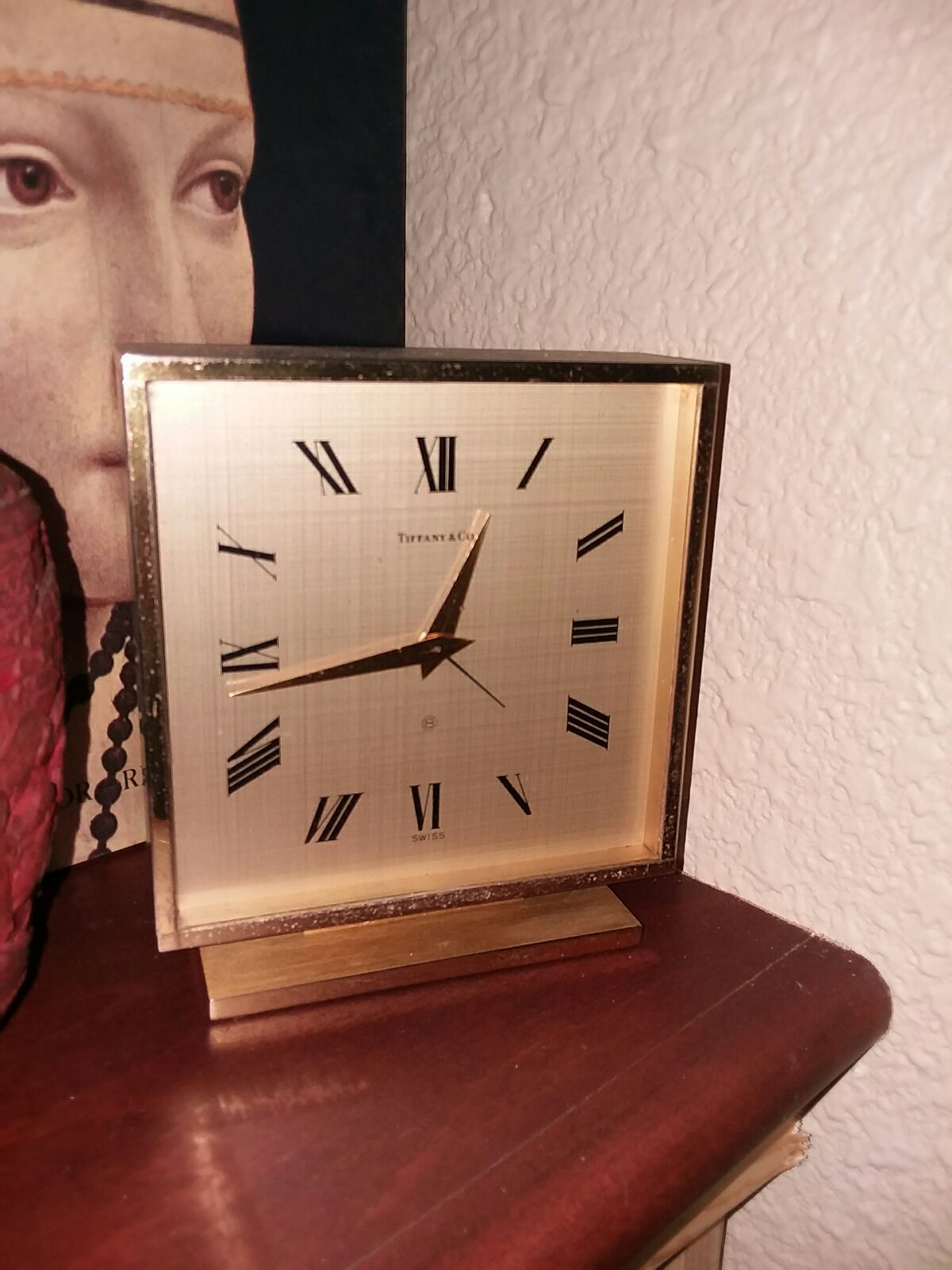 Tiffany and company desk clock