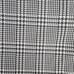 80s Vintage Black White Houndstooth USA Made Retro Midi Pencil Skirt Size 10
